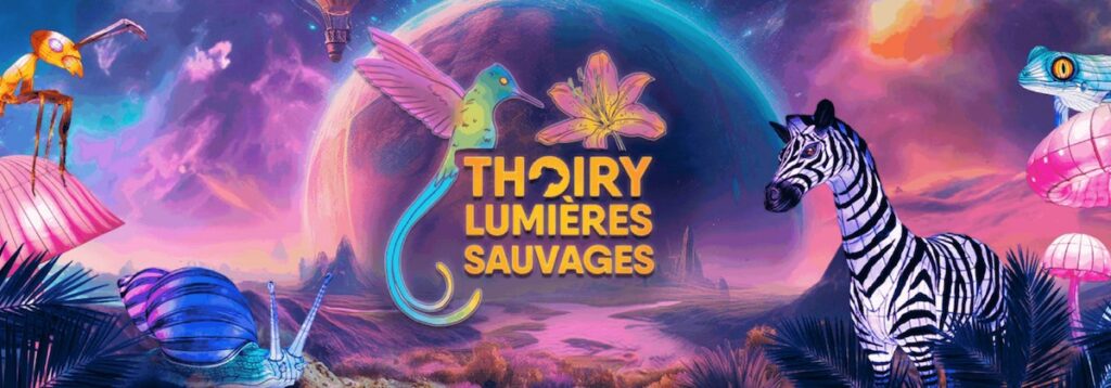 festival lumières sauvages wow safari thoiry